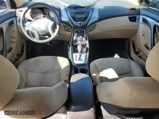 2013 Hyundai Elantra GLS PZEV with VIN 5NPDH4AE3DH159292, listed as a Copart auction lot 43340365 with 107,673 mi miles and Salvage Title. Bid and sale history available at carsss.com. Image 8.