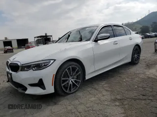 2020 BMW 3 Series 330i xDrive with VIN 3MW5R7J03L8B05948, listed as a Copart auction lot 50885545 with 90,074 mi miles and Salvage title. Bid and sale history available at DreamBid. Image 1.