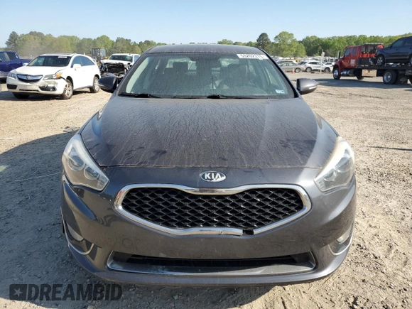 2014 Kia Cadenza Premium z VIN KNALN4D7XE5134065, wystawiony jako Copart lot #53202315 z przebiegiem 135 282 mil mil oraz Czysty tytuł • Clean title. Historia ofert i sprzedaży dostępna na DreamBid. Obrazek 5.