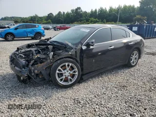 2014 Nissan Maxima S with VIN 1N4AA5AP1EC497162, listed as a Copart auction lot 59214435 with Not provided miles and Salvage title. Bid and sale history available at DreamBid. Image 1.