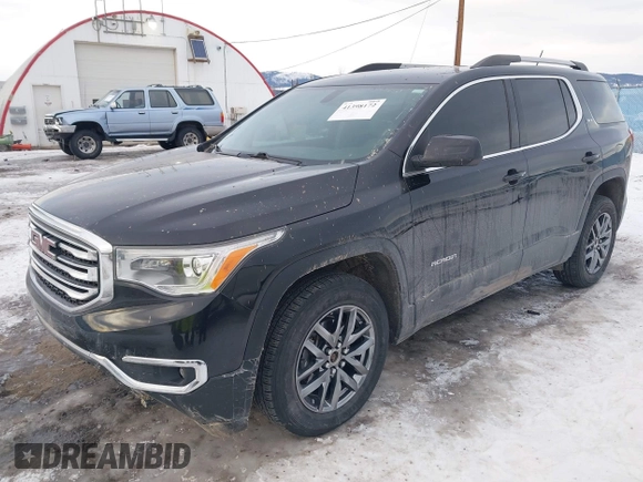 2017 GMC Acadia SLT with VIN 1GKKNULS0HZ236609, listed as a IAAI auction lot 41398172 with 77,612 mi miles. Bid and sale history available at carsss.com. Image 2.