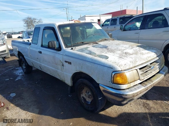 1996 Ford Ranger XL with VIN 1FTCR14UXTPB22009, listed as a IAAI auction lot 41453573 with 192,003 mi miles. Bid and sale history available at carsss.com. Image 1.