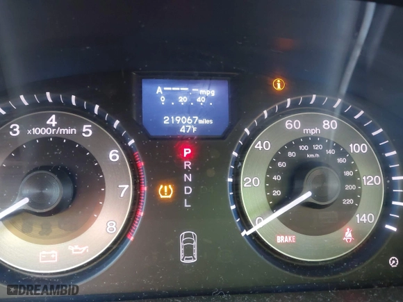 2013 Honda Odyssey Touring with VIN 5FNRL5H9XDB009973, listed as a IAAI auction lot 41904710 with 219,067 mi miles. Bid and sale history available at carsss.com. Image 7.