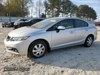 2014 Honda Civic Sedan LX with VIN 2HGFB2F52EH517145, listed as a Copart auction lot 51011445 with 177,996 mi miles and Salvage Title. Bid and sale history available at carsss.com. Image 1.
