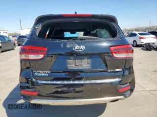 2016 Kia Sorento SXL with VIN 5XYPK4A15GG007988, listed as a Copart auction lot 49733835 with 0 mi miles and Non Repairable. Bid and sale history available at carsss.com. Image 6.