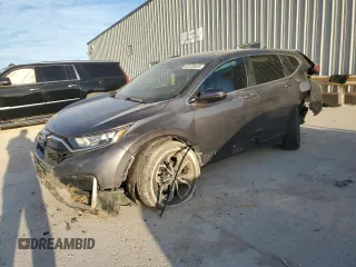 2021 Honda CR-V EX with VIN 2HKRW1H54MH412197, listed as a Copart auction lot 49129835 with 74,386 mi miles and Salvage Title. Bid and sale history available at carsss.com. Image 1.