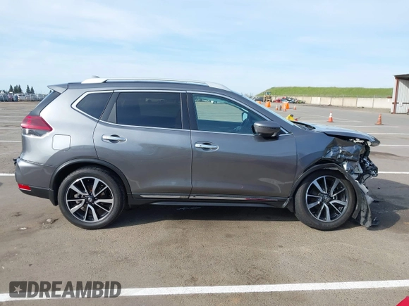 2019 Nissan Rogue SL with VIN 5N1AT2MT9KC800370, listed as a IAAI auction lot 41761693 with 51,517 mi miles and . Bid and sale history available at DreamBid. Image 14.