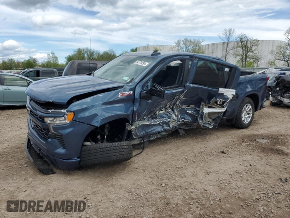 2024 Chevrolet Silverado 1500 RST with VIN 2GCUDEED1R1154684, listed as a Copart auction lot 54179294 with 0 mi miles and Salvage Title. Bid and sale history available at carsss.com. Image 1.