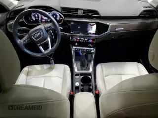2020 Audi Q3 S line Prestige with VIN WA1FECF37L1009611, listed as a Copart auction lot 79943614 with 64,996 mi miles and Salvage Title. Bid and sale history available at carsss.com. Image 8.