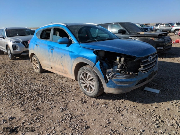 2017 Hyundai Tucson SE with VIN KM8J3CA40HU315198, listed as a Copart auction lot 42460705 with 103,841 mi miles and Salvage Title. Bid and sale history available at carsss.com. Image 4.