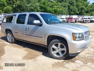 2013 Chevrolet Suburban LTZ with VIN 1GNSCKE07DR108483, listed as a IAAI auction lot 42579856 with 179,622 mi miles and . Bid and sale history available at DreamBid. Image 1.
