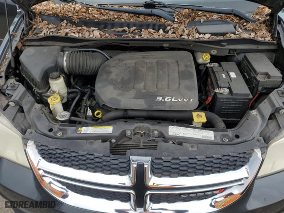 2012 Dodge Grand Caravan SXT with VIN 2C4RDGCG7CR294911, listed as a Copart auction lot 47686595 with 169,277 mi miles and Clean Title. Bid and sale history available at carsss.com. Image 12.