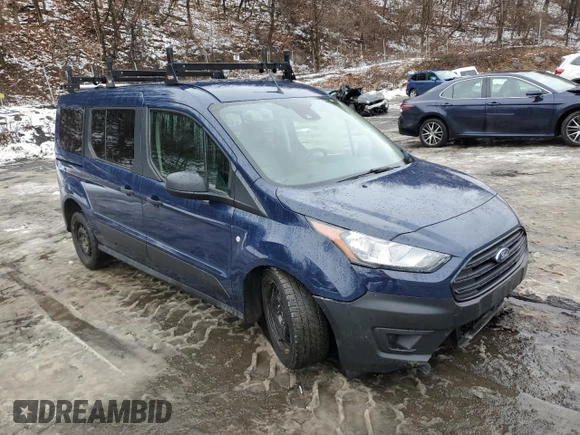 2022 Ford Transit Connect XL with VIN NM0GS9E20N1535447, listed as a Copart auction lot 43722855 with 70,177 mi miles and Salvage title. Bid and sale history available at DreamBid. Image 4.