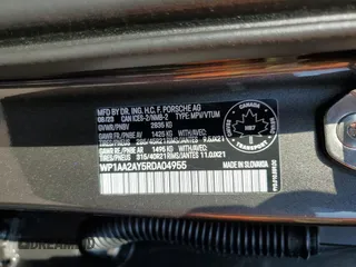 2024 Porsche Cayenne with VIN WP1AA2AY5RDA04955, listed as a Copart auction lot 59577245 with 3,057 mi miles and Salvage title. Bid and sale history available at DreamBid. Image 14.