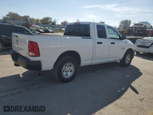 2019 Ram 1500 Classic Tradesman with VIN 1C6RR6FGXKS733336, listed as a Copart auction lot 77825564 with 53,273 mi miles and Salvage Title. Bid and sale history available at carsss.com. Image 3.