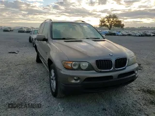 2005 BMW X5 3.0i with VIN 5UXFA13535LY17925, listed as a Copart auction lot 83098944 with 194,951 mi miles and Salvage Title. Bid and sale history available at carsss.com. Image 12.