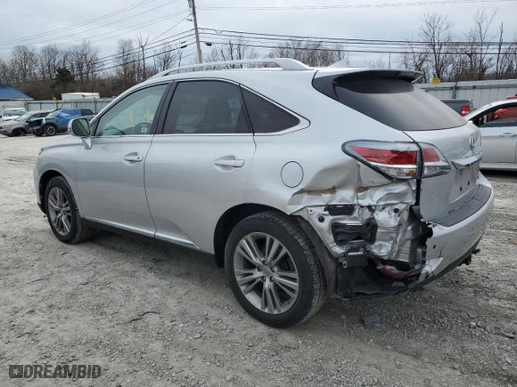 2015 Lexus RX 350 F Sport with VIN JTJBK1BAXF2473316, listed as a Copart auction lot 47528195 with 91,806 mi miles and Salvage Title. Bid and sale history available at carsss.com. Image 2.