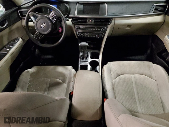 2018 Kia Optima LX with VIN 5XXGT4L3XJG245147, listed as a Copart auction lot 58152935 with 106,363 mi miles and Salvage title. Bid and sale history available at DreamBid. Image 8.