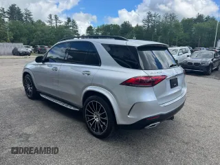 2021 Mercedes-Benz GLE 350 with VIN 4JGFB4JB7MA451823, listed as a Copart auction lot 59420345 with 91,878 mi miles and Clean title. Bid and sale history available at DreamBid. Image 3.