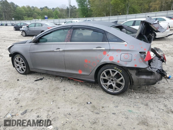 2012 Hyundai Sonata Limited with VIN 5NPEC4ACXCH350420, listed as a Copart auction lot 51709535 with 268,809 mi miles and Salvage Title. Bid and sale history available at carsss.com. Image 2.