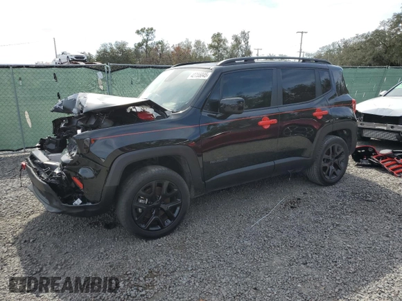 2022 Jeep Renegade Altitude z VIN ZACNJDE18NPN43624, wystawiony jako Copart lot #42755045 z przebiegiem Nie podano mil oraz Nie do naprawy • Non repairable. Historia ofert i sprzedaży dostępna na DreamBid. Obrazek 1.