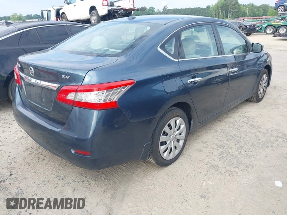 2015 Nissan Sentra SR with VIN 3N1AB7AP9FY296110, listed as a IAAI auction lot 42227852 with 141,302 mi miles and . Bid and sale history available at DreamBid. Image 4.