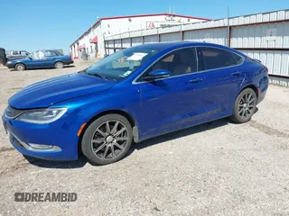 2015 Chrysler 200 C with VIN 1C3CCCCG1FN549043, listed as a IAAI auction lot 41985560 with 178,265 mi miles and . Bid and sale history available at carsss.com. Image 2.