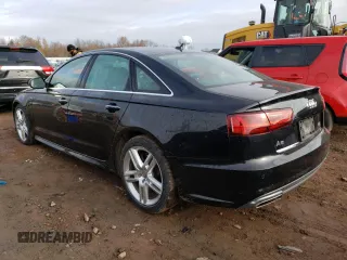 2016 Audi A6 2.0T Premium Plus with VIN WAUGFAFC7GN015593, listed as a Copart auction lot 68410522 with 51,514 mi miles. Bid and sale history available at carsss.com. Image 2.