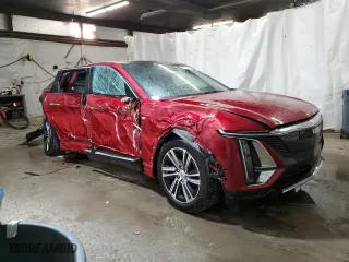 2024 Cadillac LYRIQ Luxury with VIN 1GYKPRRL1RZ116641, listed as a Copart auction lot 49230705 with 2,892 mi miles and Salvage Title. Bid and sale history available at carsss.com. Image 4.