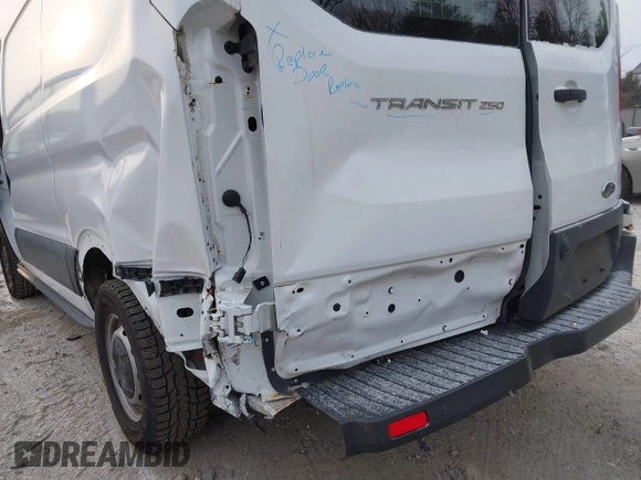 2015 Ford Transit Cargo with VIN 1FTNR1ZM2FKB13159, listed as a IAAI auction lot 41331967 with 152,715 mi miles and . Bid and sale history available at DreamBid. Image 6.