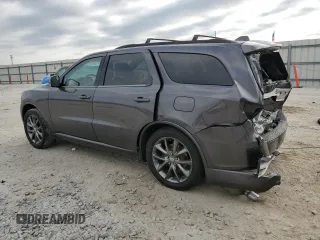 2017 Dodge Durango GT with VIN 1C4RDJDG5HC850872, listed as a Copart auction lot 50135085 with 113,469 mi miles and Salvage Title. Bid and sale history available at carsss.com. Image 2.
