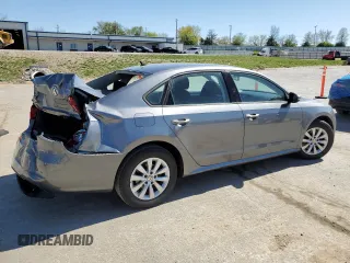 2012 Volkswagen Passat S with VIN 1VWAP7A32CC098725, listed as a Copart auction lot 53339555 with 119,084 mi miles and Salvage title. Bid and sale history available at DreamBid. Image 3.