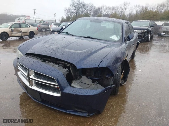 2013 Dodge Charger SE with VIN 2C3CDXBG2DH626191, listed as a IAAI auction lot 41466318 with NaN miles. Bid and sale history available at carsss.com. Image 2.