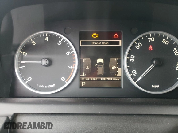 2011 Land Rover LR4 Lux with VIN SALAK2D40BA547363, listed as a Copart auction lot 56434115 with 196,798 mi miles and Clean Title. Bid and sale history available at DreamBid. Image 9.