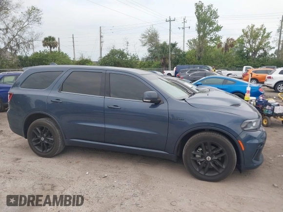 2021 Dodge Durango R/T with VIN 1C4SDHCT5MC863611, listed as a IAAI auction lot 41619544 with 33,692 mi miles and . Bid and sale history available at DreamBid. Image 13.