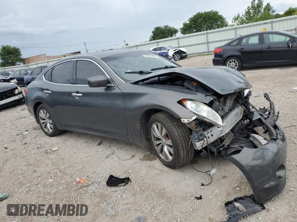 2012 Infiniti M37 with VIN JN1BY1AR2CM393522, listed as a Copart auction lot 65263404 with 123,266 mi miles and Non Repairable. Bid and sale history available at carsss.com. Image 4.