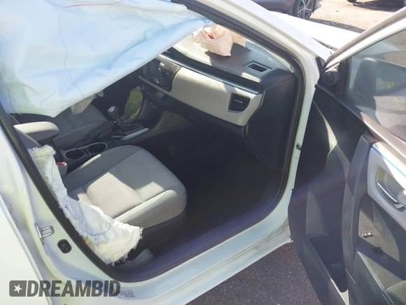 2015 Toyota Corolla L z VIN 2T1BURHE3FC392777, wystawiony jako IAAI lot #42024458 z przebiegiem 99 051 mil mil oraz . Historia ofert i sprzedaży dostępna na DreamBid. Obrazek 5.