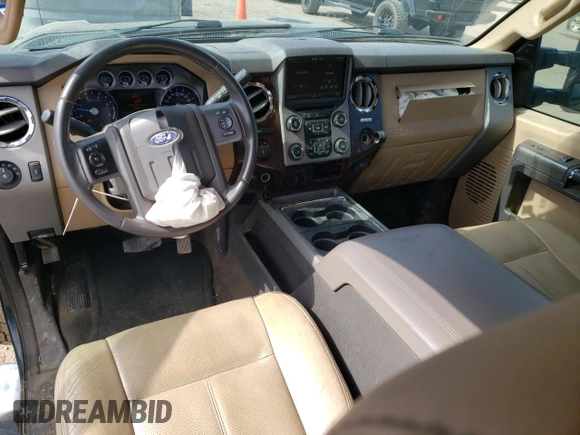 2016 Ford F-250 Lariat z VIN 1FT7W2BT7GEA11493, wystawiony jako Copart lot #52831345 z przebiegiem 214 435 mil mil oraz Szkoda całkowita • Salvage title. Historia ofert i sprzedaży dostępna na DreamBid. Obrazek 8.