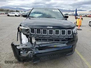 2025 Jeep Compass Sport with VIN 3C4NJDAN8ST503124, listed as a Copart auction lot 48142925 with 4,699 mi miles and Salvage title. Bid and sale history available at DreamBid. Image 5.