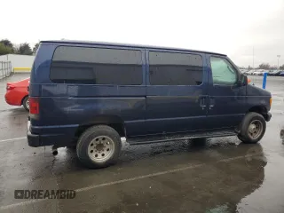 2005 Ford Econoline Passenger XL with VIN 1FBNE31L45HA70020, listed as a Copart auction lot 43475345 with 124,301 mi miles and Clean Title. Bid and sale history available at carsss.com. Image 3.