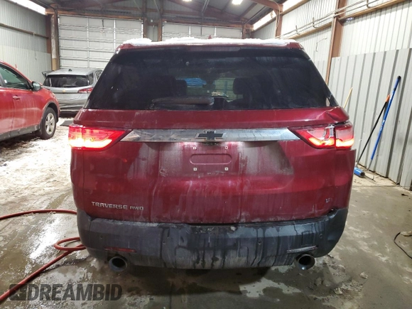 2018 Chevrolet Traverse LT Leather with VIN 1GNEVHKW3JJ112527, listed as a Copart auction lot 87376644 with 118,659 mi miles and Salvage Title. Bid and sale history available at carsss.com. Image 6.