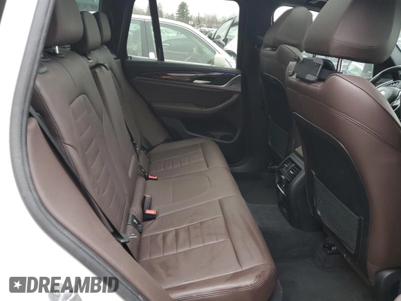 2020 BMW X3 xDrive30i with VIN 5UXTY5C02LLT32702, listed as a Copart auction lot 51238085 with 56,033 mi miles and Salvage Title. Bid and sale history available at DreamBid. Image 11.