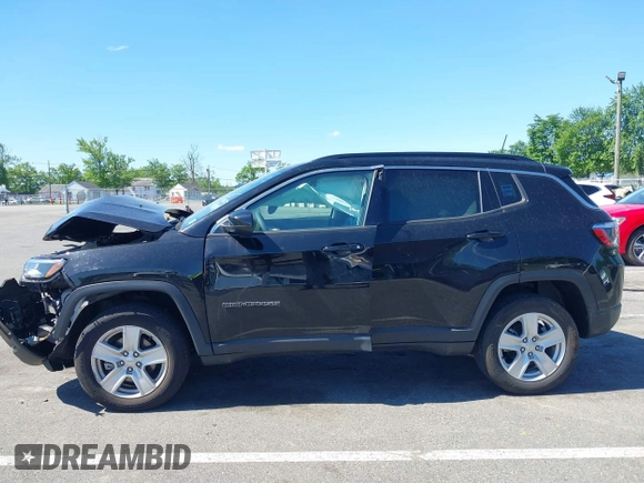 2022 Jeep Compass Latitude с VIN 3C4NJDBB4NT151989, выставлен на аукционе IAAI как лот 42297583 с пробегом 20 352 миль миль и . История ставок и продаж доступна на DreamBid. Изображение 14.