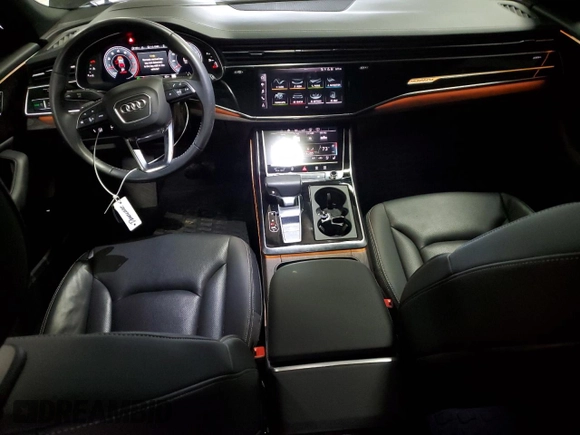 2019 Audi Q8 Prestige with VIN WA1FVAF15KD042994, listed as a Copart auction lot 57137915 with 37,018 mi miles and Salvage title. Bid and sale history available at DreamBid. Image 8.