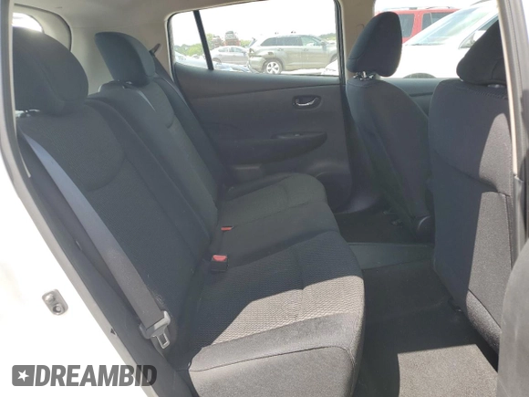 2017 Nissan LEAF SL with VIN 1N4BZ0CP5HC301693, listed as a Copart auction lot 64637913 with 46,815 mi miles. Bid and sale history available at carsss.com. Image 10.
