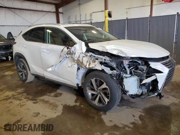 2019 Lexus NX 300 with VIN JTJBARBZ6K2199341, listed as a Copart auction lot 53050495 with 59,786 mi miles and Salvage title. Bid and sale history available at DreamBid. Image 4.