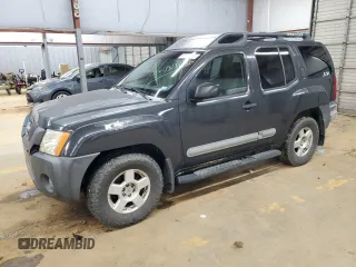 2005 Nissan Xterra S with VIN 5N1AN08U95C656325, listed as a Copart auction lot 87080194 with 208,773 mi miles and Clean Title. Bid and sale history available at carsss.com. Image 1.