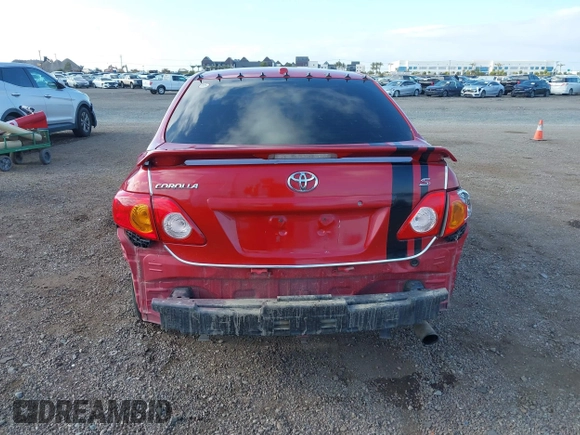 2009 Toyota Corolla with VIN 1NXBU40EX9Z027482, listed as a IAAI auction lot 42149978 with 164,318 mi miles. Bid and sale history available at carsss.com. Image 16.