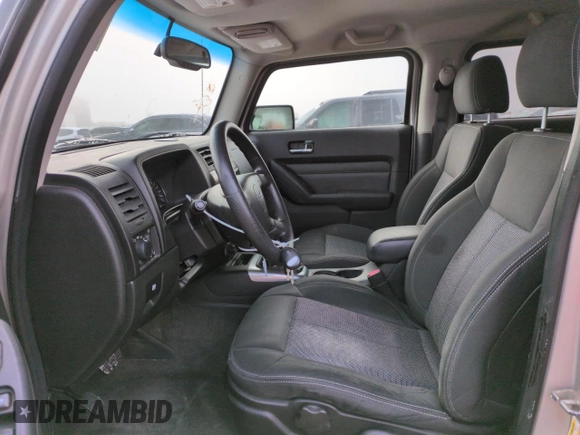 2008 Hummer H3 with VIN 5GTEN33E988187406, listed as a Copart auction lot 81127844 with 118,145 mi miles and Salvage Title. Bid and sale history available at DreamBid. Image 7.
