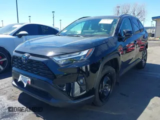 2024 Toyota RAV4 Hybrid XLE Premium with VIN JTMB6RFV0RD126685, listed as a IAAI auction lot 41870692 with 21,637 mi miles. Bid and sale history available at carsss.com. Image 2.